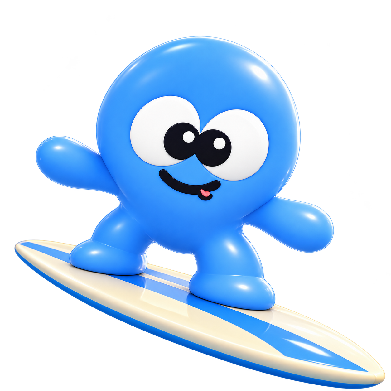 Mini Gomo surfing